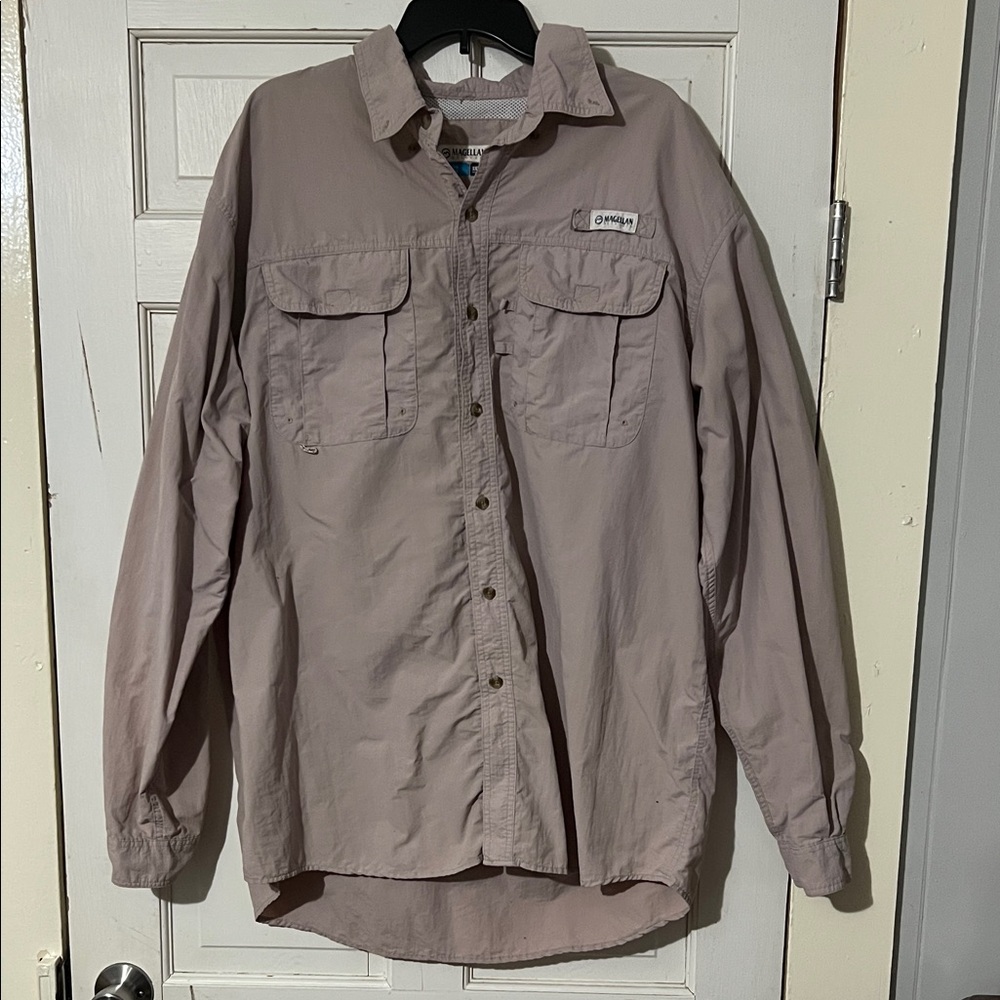 Magellan Outdoors Light Brown Shirt